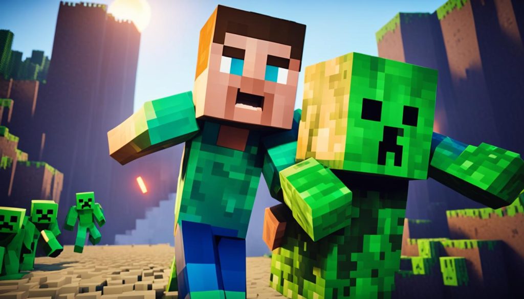 Creeper memes in Minecraft