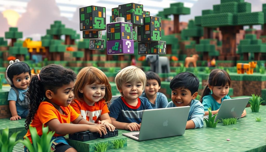 Visual programming in Minecraft