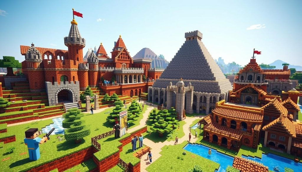 Minecraft history projects