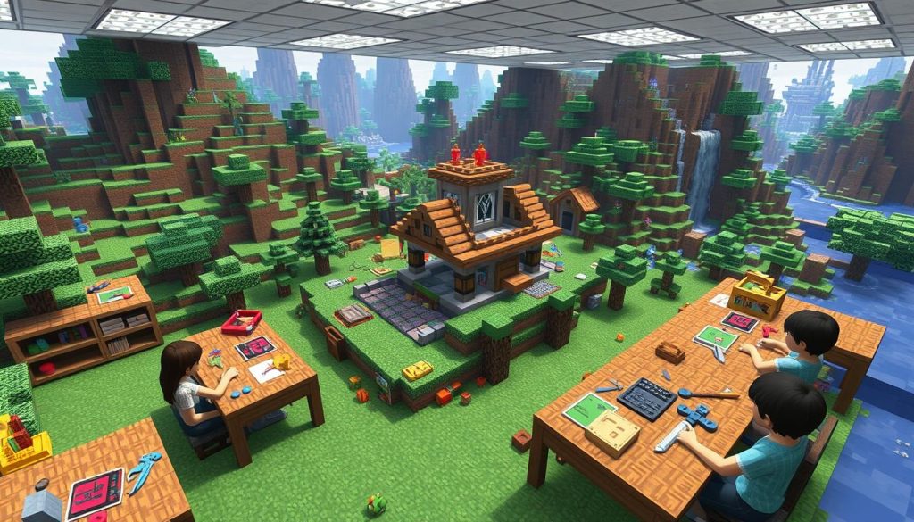 Minecraft learning benefits in virtual environments